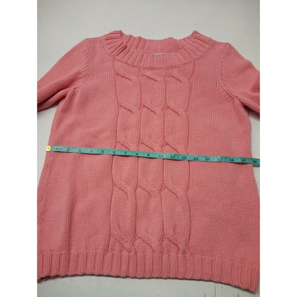 IZOD Sweater Women's Size Large Pink - Picture 3 of 5